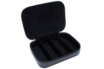 4er BrillenBox schwarz