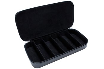 Leather 6-slot optical box 